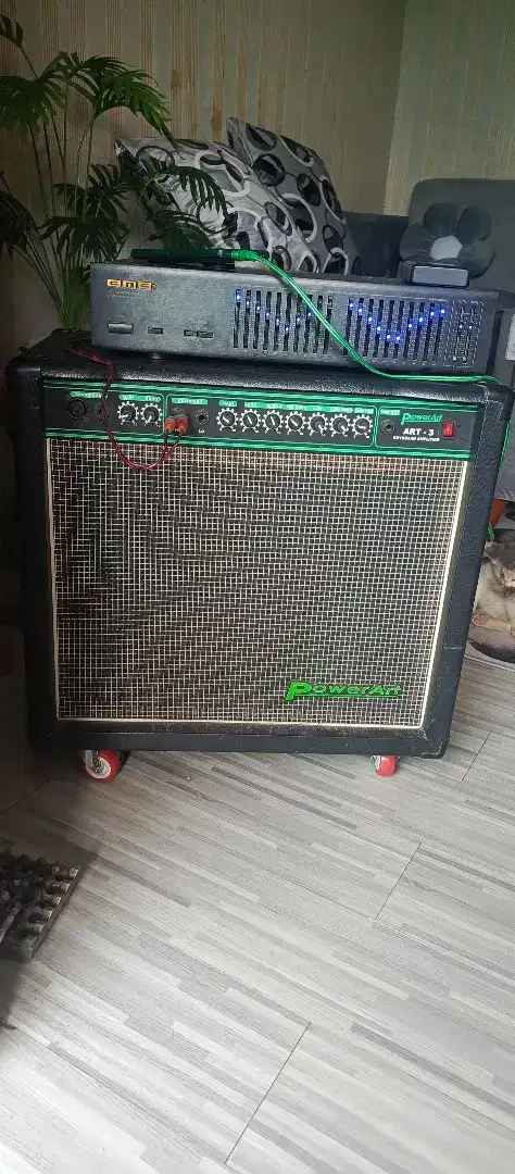 Ampli keyboard power Art-3 dan equalizer BMB