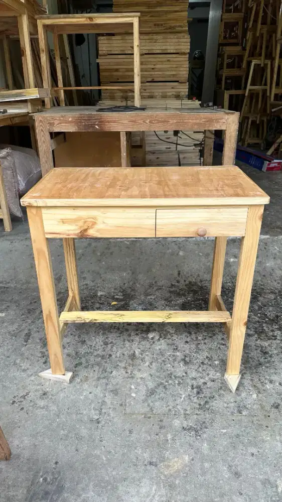 Meja belajar Jati Belanda 80x47