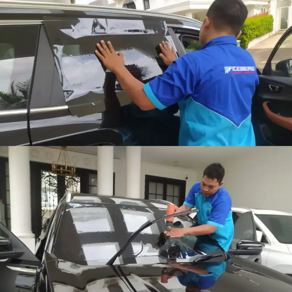 Kaca Film Mobil berbagai merk Garansi Resmi dan Garansi Pemasangan