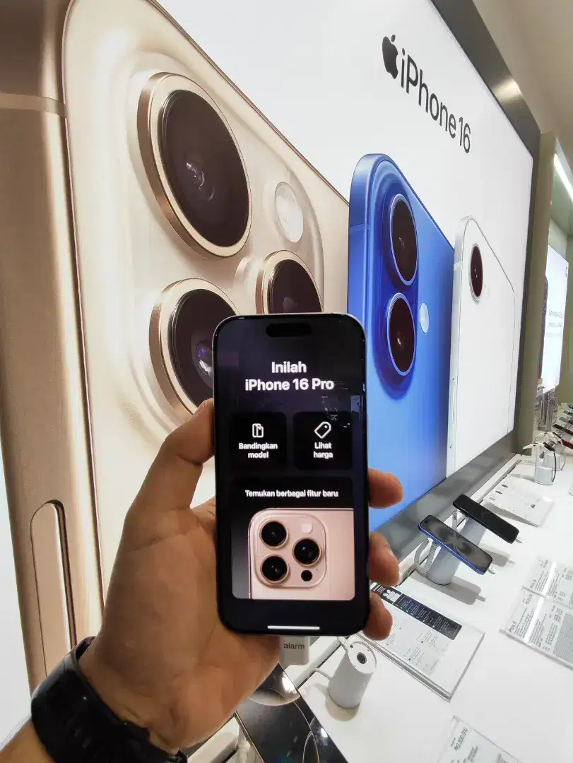 iPhone 16 128 GB PROMO Cicilan FREE 2x angsuran dan DP mulai 0