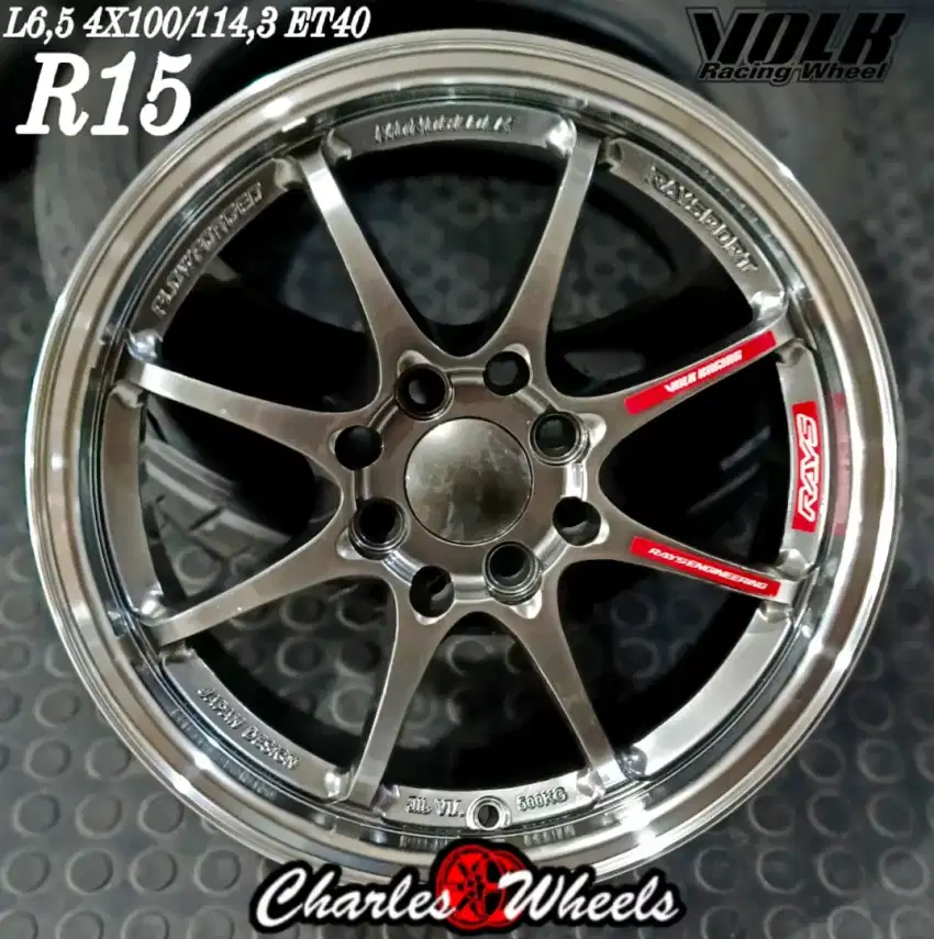 Jual velg mobil rep ce28 r15 4x100 4x114,3 PROMO BULAN JULI, WAWA AJA