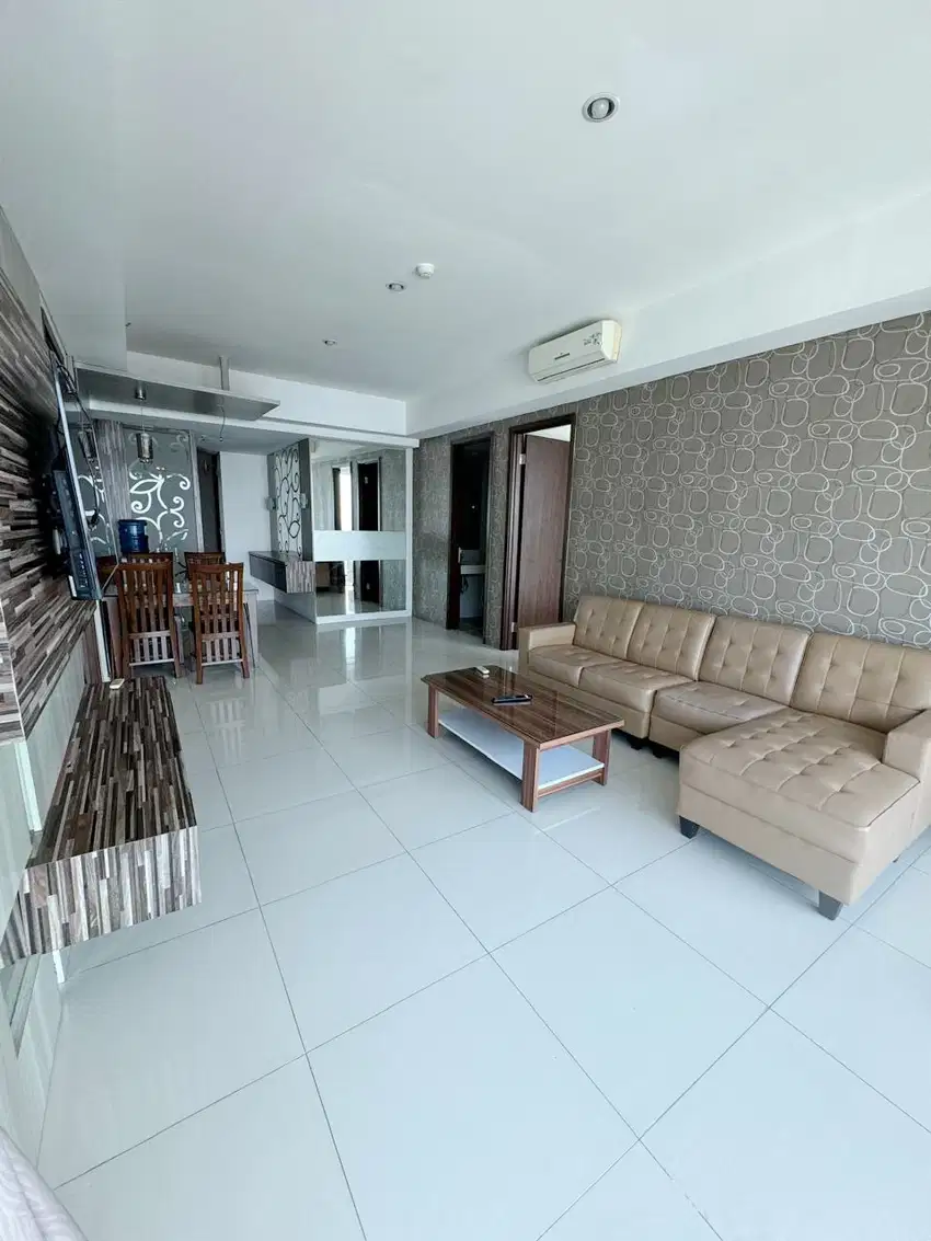 DISEWAKAN APT ST MORITZ Twr Royal 88m2(2BR+1),Sltn,lt 30an