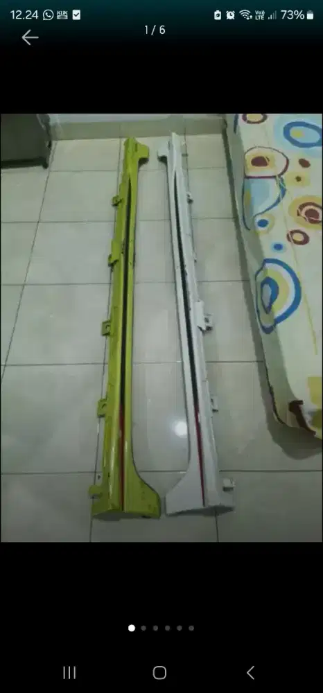 Bodykit samping, sidekirt toyota yaris trd 2018 ke atas