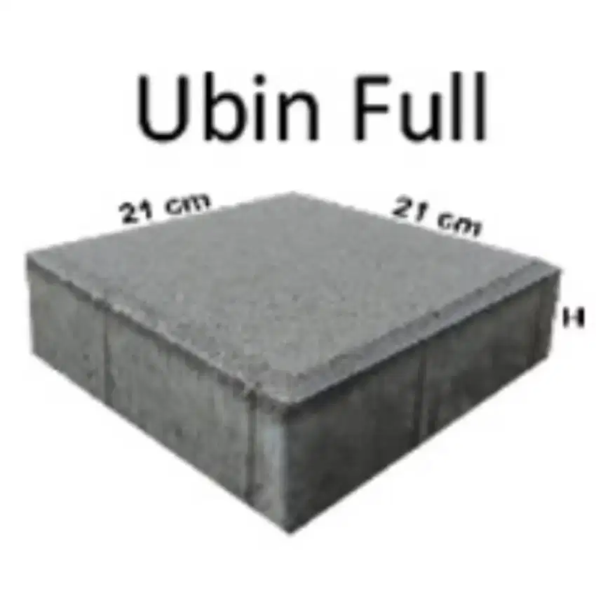 PavingBlock model Ubin (fullpave) Hidrolik K300 Bekasi