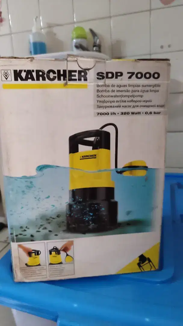 Karcher Submersible Pump, pompa bawah air / sedot kolam / pompa babi