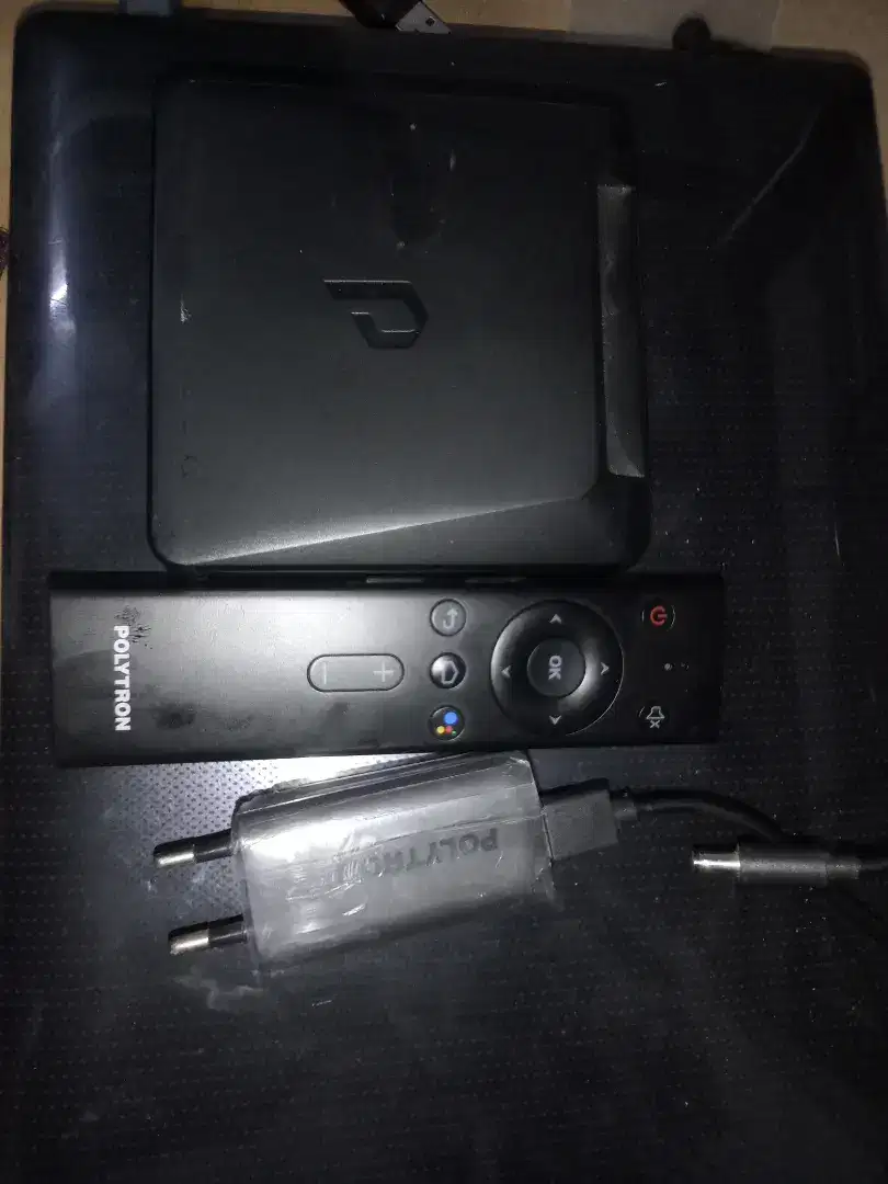STB ANDROID POLYTRON OS 9 GOOGLE VOICE