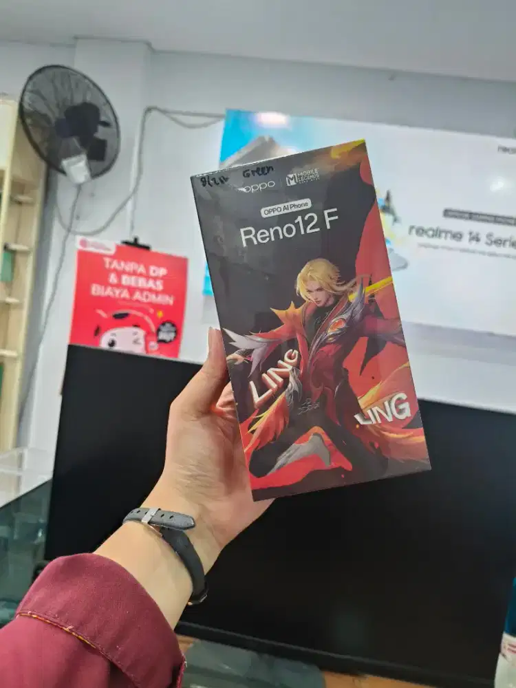 Oppo Reno 12F ram 8/256 Baru Segel