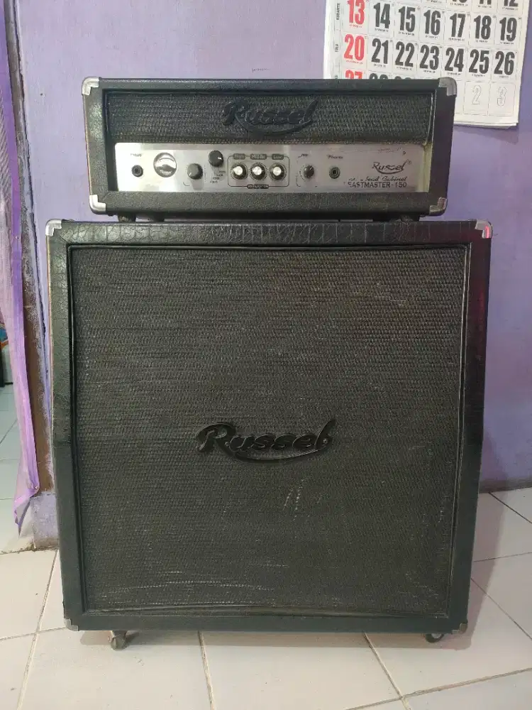 Head Cabinet Bass Russel Beast Master 150