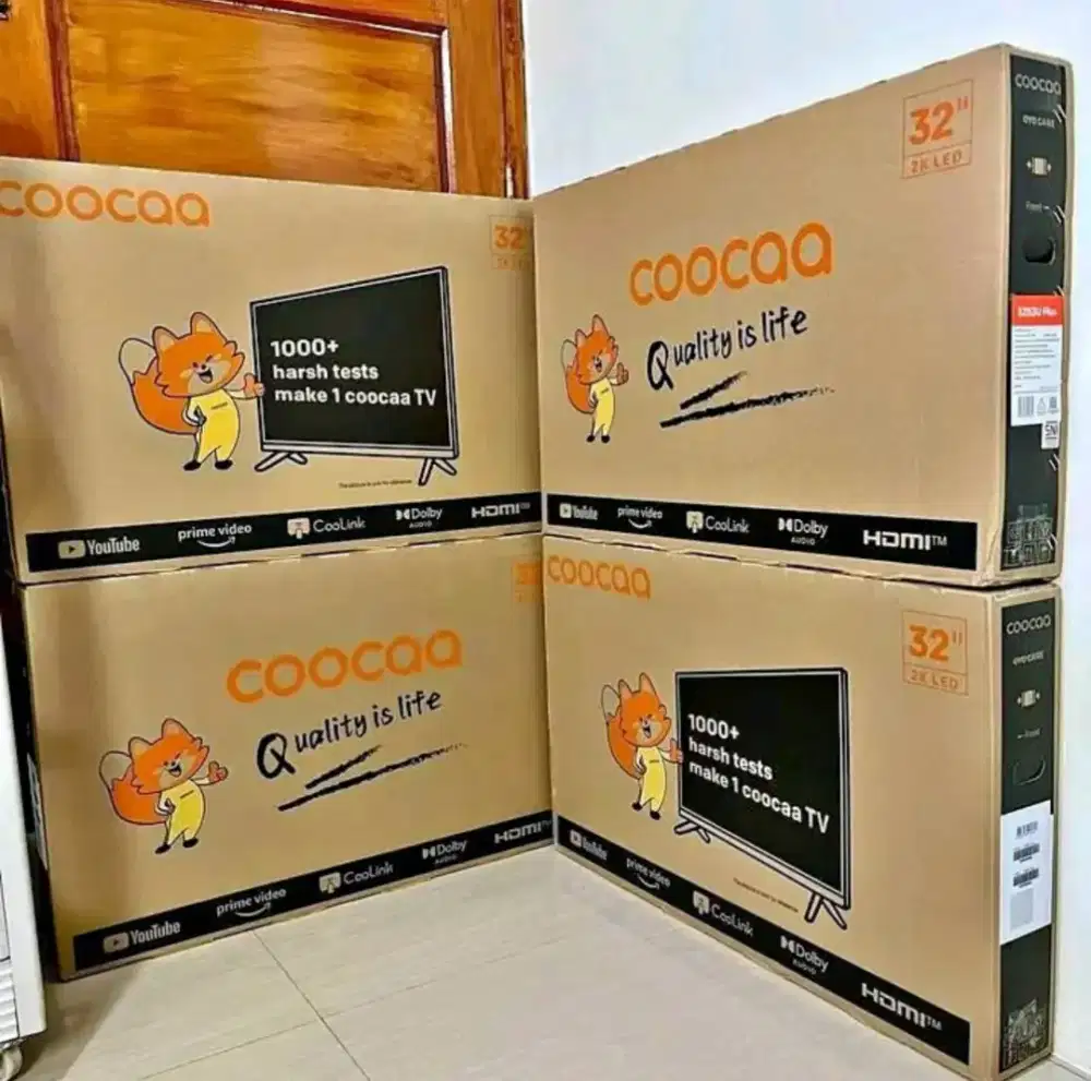 Coocaa smart tv 32 inch baru