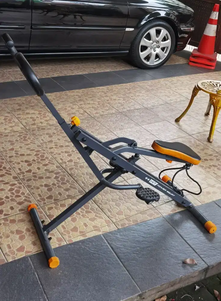 Alat Fitnes Power Squat Like New Mint Murah Pol