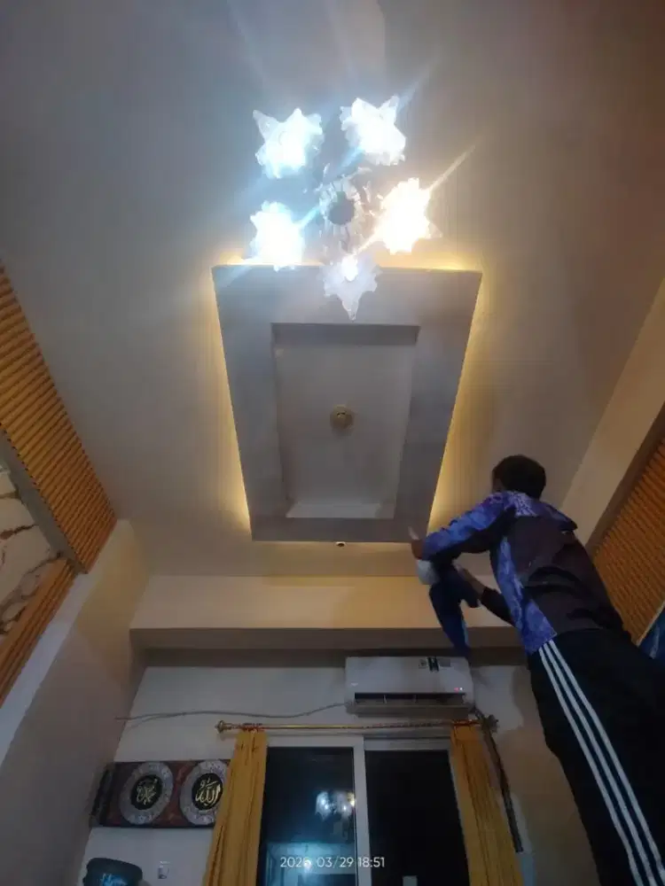 Led watt drop cielling gypsum murah