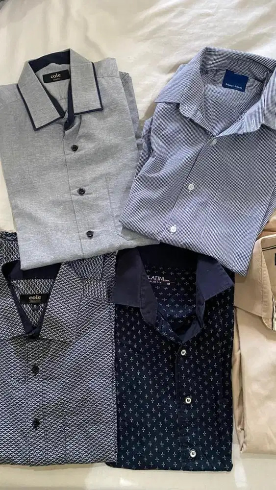 Kemeja Cole, Stanley Adams 1 set 5 pcs