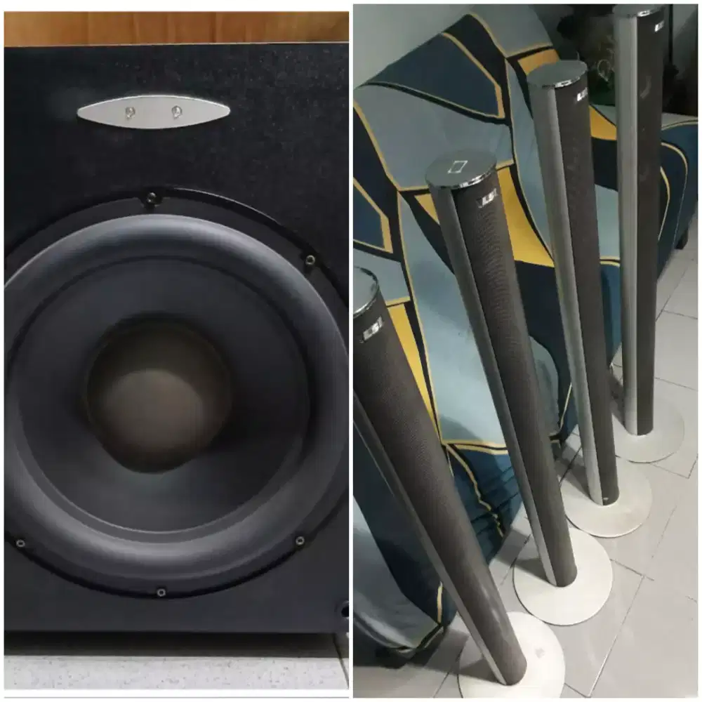 Sound pasif Tower + sub 12 inch