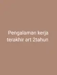 Cari kerjaan yang pulang pergi
