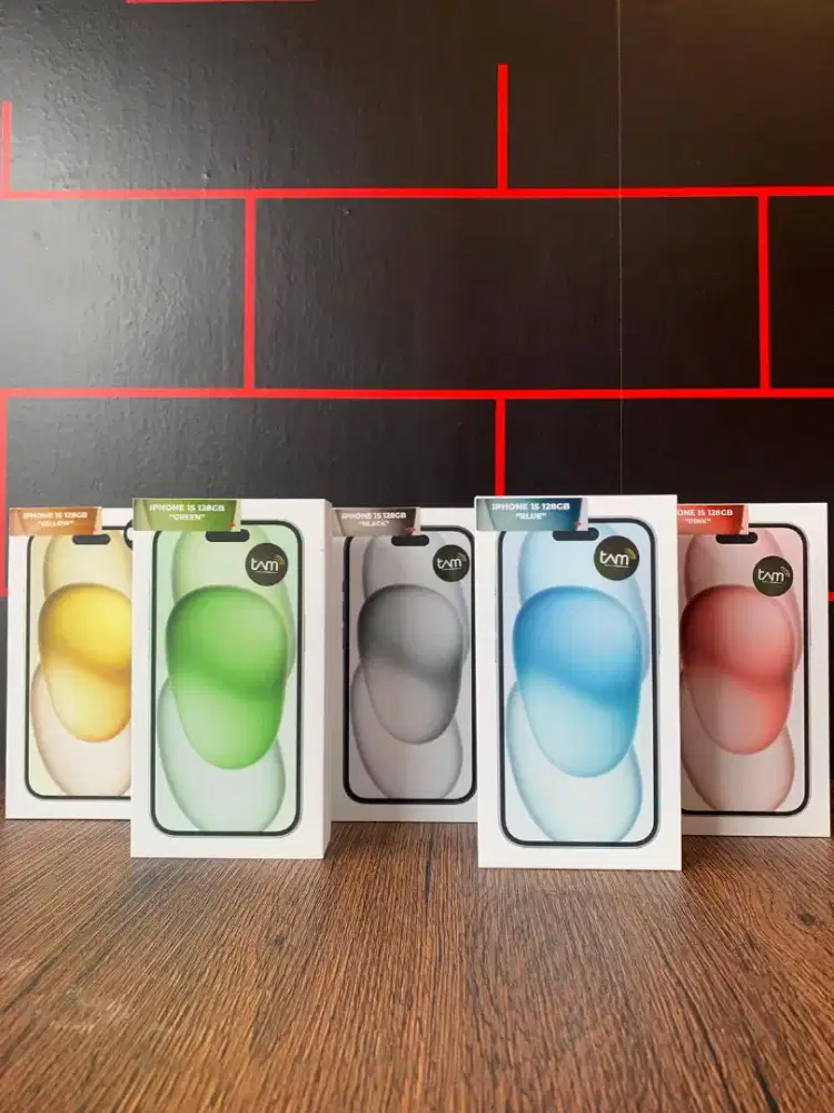 PROMO MURAH APPLE 15 128GB GARANSI RESMI PA/A YTTA