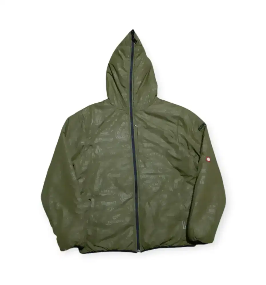 Element Padded monogram reversible fullzipjacket