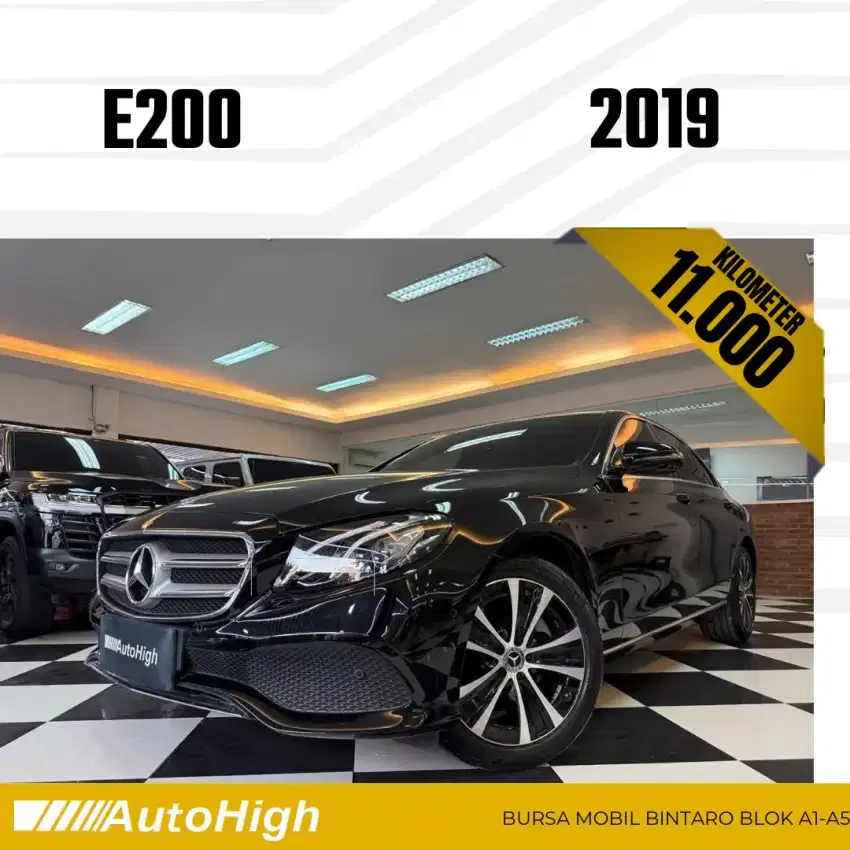 DP10% [Km11.000] E200 Avantgarde 2019 Black / E250 Reg 2018 #AUTOHIGH