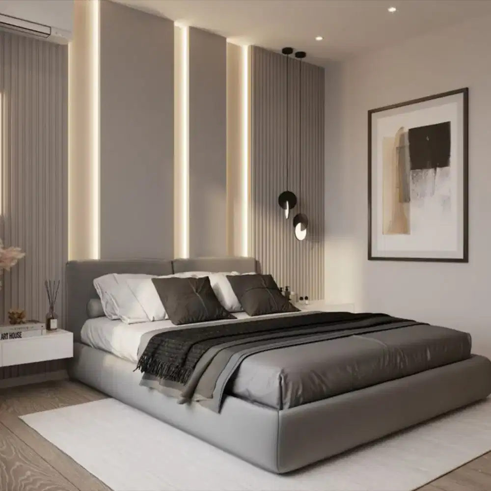 Tempat tidur , Lemari pakaian , Backdrop , kitchen set