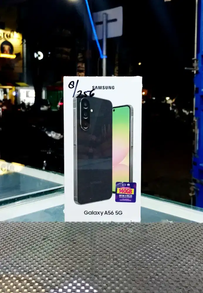 BARU...SAMSUNG A56 5G 8+8/256 SEGEL/GARANSI RESMI