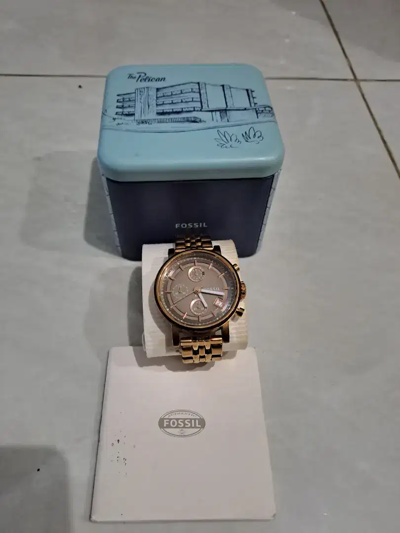 Jam tangan fossil ES3494 preloved