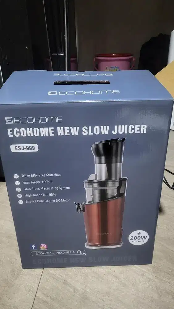 Ecohome Slow Juicer Pressed Juicer ESJ999 Blender