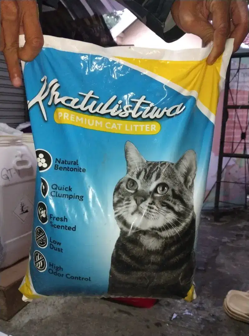 Pasir kucing wangi