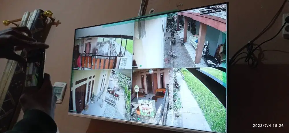 Pasang CCTV online fullcoolor siang malam berwarna