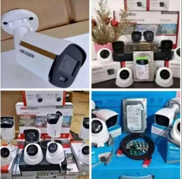Paket lengkap kamera cctv bergaransi