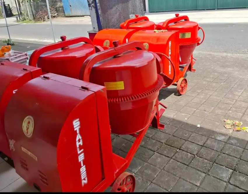 molen cor 50kg stahleisen komplit diesel 8pk siap pakai