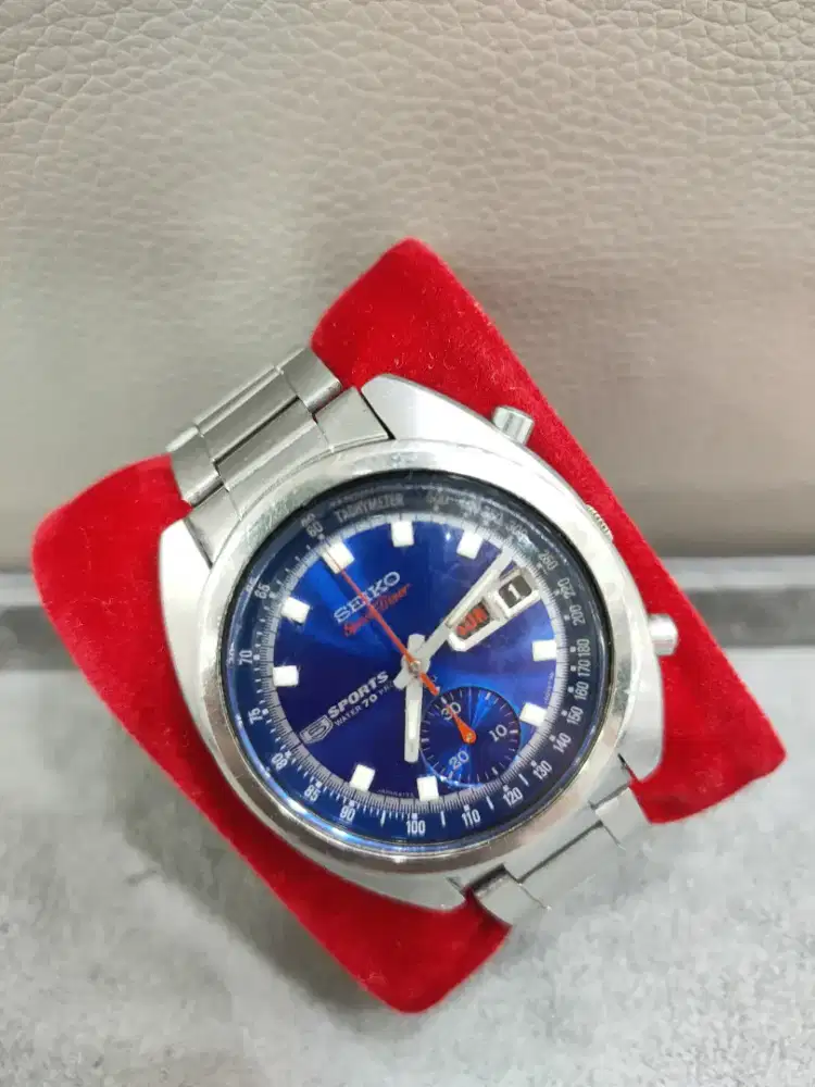 Seiko Speedtimer Bruce Lee automatic chronograph