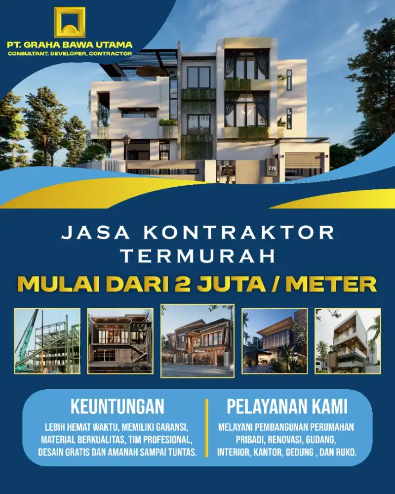 JASA KONTRAKTOR, RENOVASI DAN BANGUN RUMAH