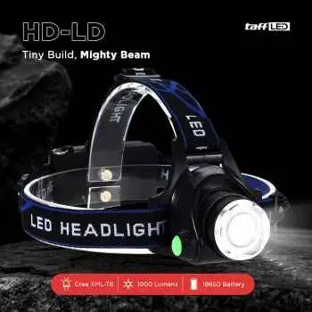 High Power Headlamp 1 LED Cree XML