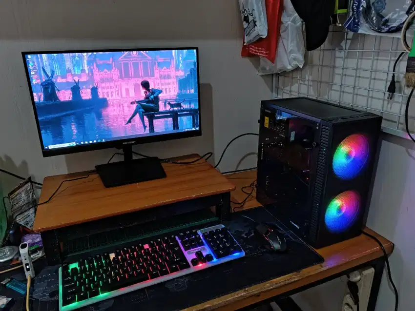 PC Rakitan core i5 fulset cocok utk desain edit, kantor & rumahan