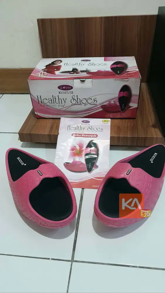 Kozuii Healthy Shoes Pink - Merah Muda, M