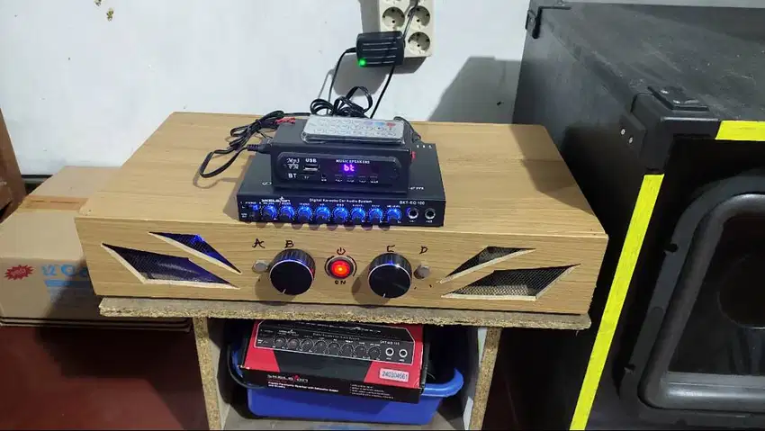 Power 10 amper 2 channel plus parametrik mp3 bluetooth