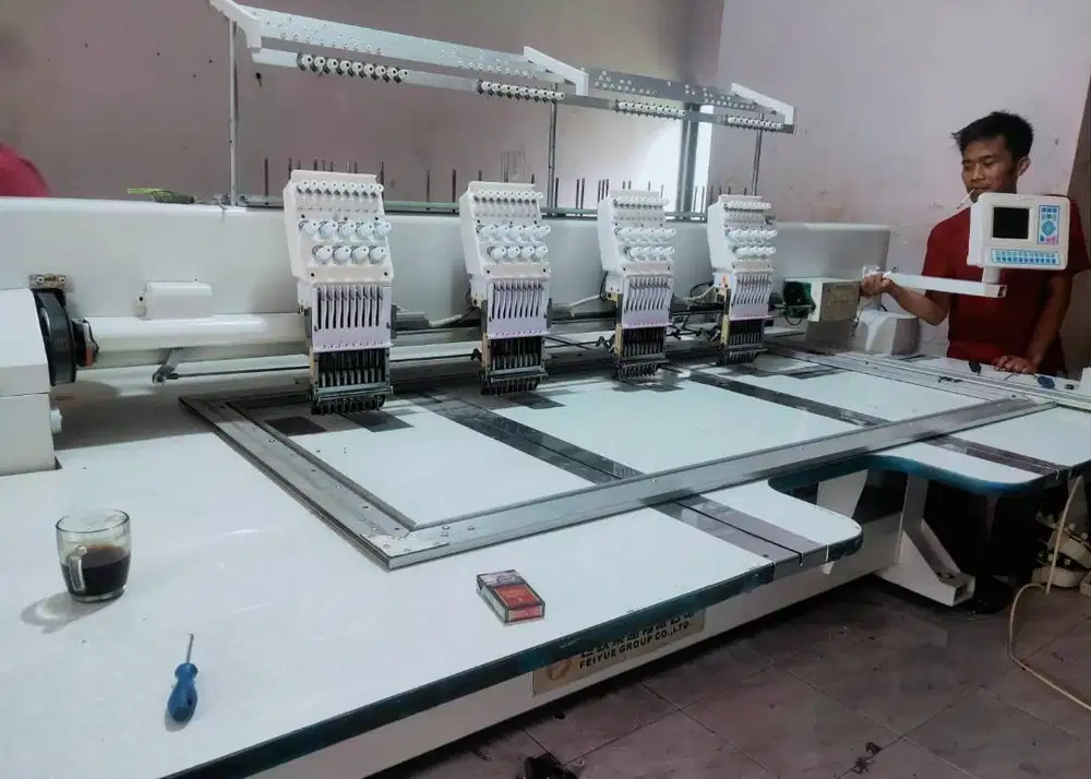 Mesin Bordir Komputer Second Dan Baru Bergaransi free instalasi