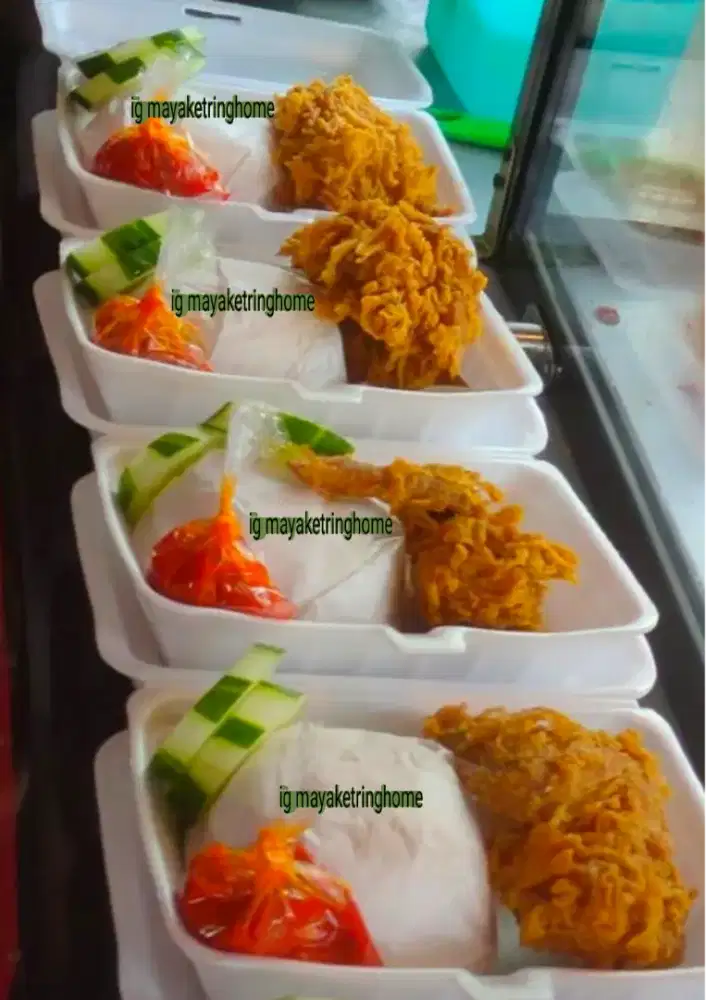 Nasi kotak di bandar Lampung praktis ekonomis rasa nikmat