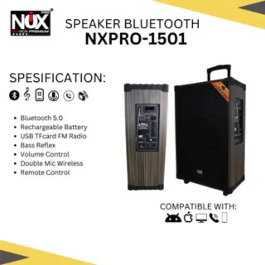 New Speaker Bluetooth NXPRO-1501