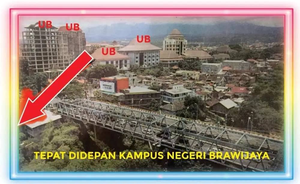 DIJUAL LAHAN HOTEL / POM BENSIN DEPAN KAMPUS NEGRI
