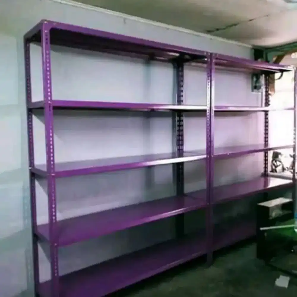 Rak besi gudang serba guna