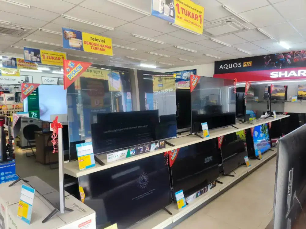 Kredit TV Toshiba Layar Besar Cukup KTP saja