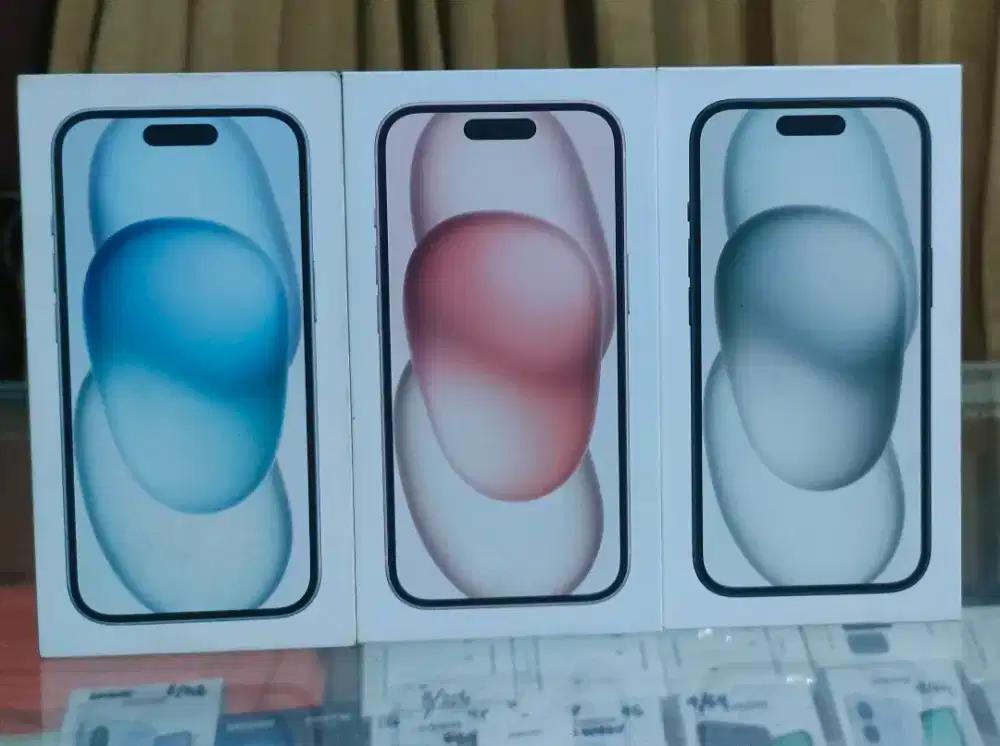 New iPhone 15-128GB Garansi Resmi iBox 1 Tahun