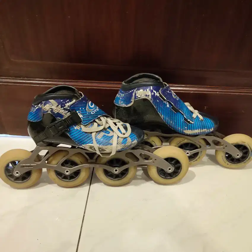 Inline Speed Cityrun champion sz 34.5 blue (preloved)