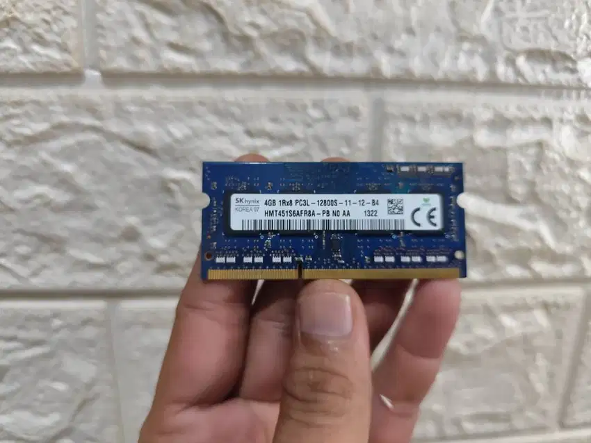 4GB DDR3L PC3L 12800S 1600MHz RAM Memori Memory Laptop SODIMM