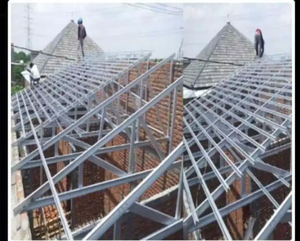 Jasa pemasangan rangka baja ringan