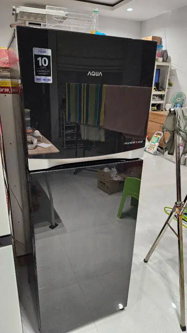 Jual Murah - kulkas bekas AQUA AQR D275R kulkas 2 pintu