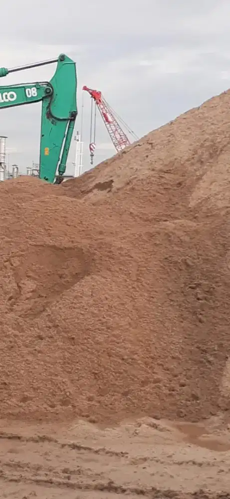 Pasir pasang , pasir bangka, hitam, batu split