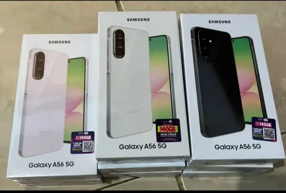 New Samsung Galaxy A56-5G Ram 8/256 GB Garansi Resmi 1 Tahun