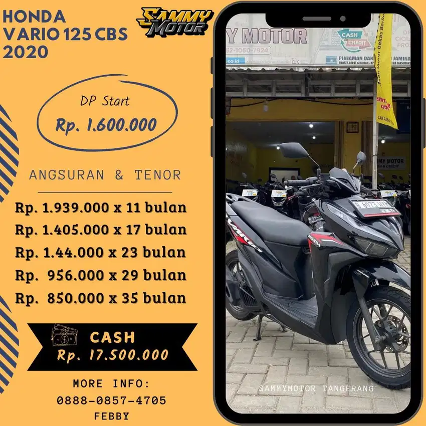 VARIO 125 CBS 2020 LED NEW