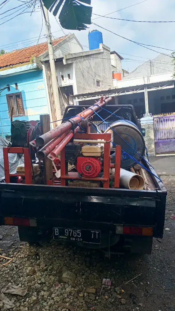 Jasa sumur bor dalam dan servis mesin jetpum dan submarsibel